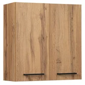 Szafki łazienkowe - Szafka wisząca 60 cm dąb wotan - miniaturka - grafika 1