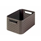 Pojemniki na zabawki - Curver Organizer Style S, brązowy - miniaturka - grafika 1