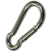 Akcesoria turystyczne - Mil-Tec Karabińczyk Brelok Srebrny 15924050 - miniaturka - grafika 1