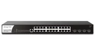 Switche - Draytek Switch VigorSwitch P2280x 24xGbE 4x10GbE SFP+ PoE+ 400W) - miniaturka - grafika 1