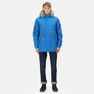 Kurtki męskie - Regatta Męska Kurtka Parka Zimowa Salinger Iii Niebieski, Rozmiar: XL - miniaturka - grafika 1