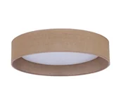 Lampy sufitowe - Duolla - LED Plafon ROLLER LED/24W/230V jasny śr. 45 cm brązowy - miniaturka - grafika 1