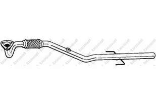 BOSAL Rura wydechowa 850-121 850-121 - Układ wydechowy - akcesoria - miniaturka - grafika 1
