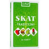 Trefl Karty 32 Listki Skat Tradycyjny 08317 - Gry karciane - miniaturka - grafika 1