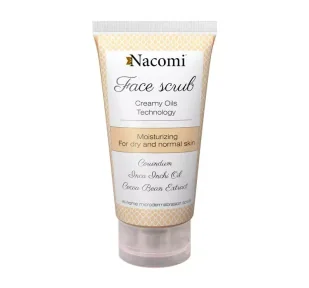 Nacomi Face Scrub, peeling do twarzy nawilżający, 85 ml - Peelingi i scruby do twarzy - miniaturka - grafika 4