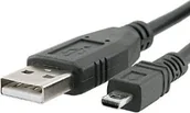 Kable USB - Kabel USB Sharkoon USB-A - miniUSB 2 m Czarny (4044951015573) - miniaturka - grafika 1