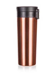 Banquet kubek podróżny o podwójnych ściankach ARCUS 450 ml fioletowy - Kubki termiczne - miniaturka - grafika 1