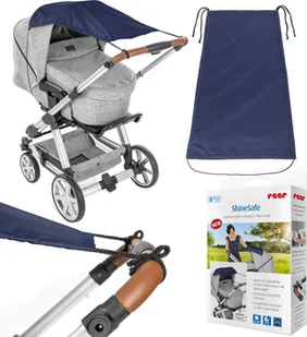 Reer Daszek przeciwsłoneczny do wózka UV UPF 50+ REER - Akcesoria do wózków - miniaturka - grafika 1