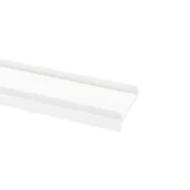 Inne materiały budowlane - Listwa uszczelniająca do cokołu LU16 mm biała Korner - miniaturka - grafika 1