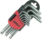 Klucze i nasadki - Dedra Klucze torx krótkie T10-T50 zestaw 9szt, CRV - miniaturka - grafika 1