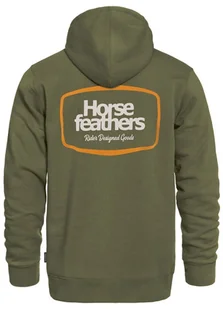 bluza męska HORSEFEATHERS BRONCO SWEATSHIRT Loden Green - Bluzy męskie - miniaturka - grafika 1