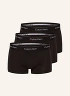 Majtki damskie - Calvin Klein Bokserki Icon Cotton Stretch Low Rise, 3 Szt. schwarz - miniaturka - grafika 1
