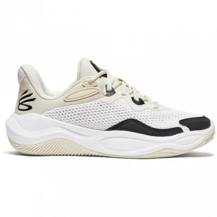 Buty do koszykówki uniseks Under Armour Curry Splash 24 Sde - beżowe - Buty sportowe damskie - miniaturka - grafika 1