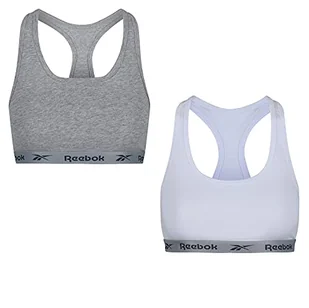 Reebok Koszulka damska, Biały/szary Marl, S - Koszulki i topy damskie - miniaturka - grafika 1