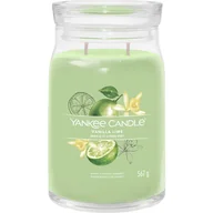 Świece - YANKEE CANDLE Świece zapachowe Vanilla Lime 368.0 g - miniaturka - grafika 1