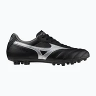 Piłka nożna - Buty piłkarskie męskie Mizuno Morelia II Club AG black/galaxy silver/dark shadow WYSYŁKA W 24H 30 DNI NA ZWROT - miniaturka - grafika 1