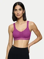 Biustonosze - Triumph Biustonosz sportowy Triaction Energy Lite 10201677 Fioletowy - miniaturka - grafika 1