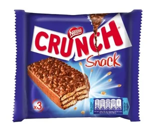 Nestle Crunch Snack Milk Chocolate z Niemiec - Batoniki - miniaturka - grafika 1