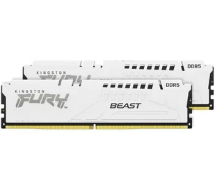 Kingston FURY Beast DDR5 32GB (2 x 16GB) 6000 CL30 Biały - Pamięci RAM - miniaturka - grafika 1
