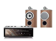 Zestawy stereo - Rose RS520 (srebrny) + 805 D4 (orzech) - miniaturka - grafika 1