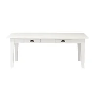 Stoły - Dekoria Stół Milton white 200x100x78cm 200x100x78cm 006-066 - miniaturka - grafika 1