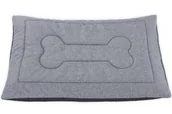 Legowiska dla psów - Legowisko mata dla psa Welsti szary melanż len kość XL 130x90 antypoślizgowa - miniaturka - grafika 1
