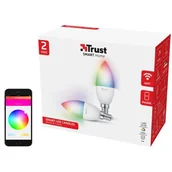 Żarówki LED - TRUST Inteligentna żarówka LED TRUST 71293 5W E14 WiFi 2 szt.) - miniaturka - grafika 1