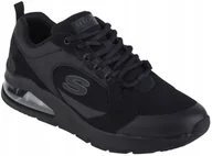 Sneakersy męskie - Buty sportowe sneakersy męskie Skechers Uno 2 90S czarne 43 Eu - miniaturka - grafika 1
