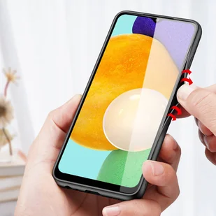 Dux Ducis Fino etui pokrowiec pokryty nylonowym materiałem Samsung Galaxy A03s czarny - Etui i futerały do telefonów - miniaturka - grafika 10