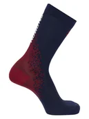 Skarpetki męskie - SALOMON Skarpety narciarskie "Gravel Crew" w kolorze granatowo-czerwonym - miniaturka - grafika 1