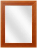 Lustra - Wiśniowe lustro ścienne w szerokiej ramie L8-M23 - miniaturka - grafika 1