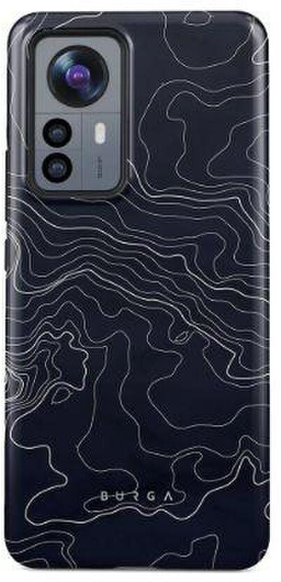 iLike Tylny pokrowiec Xiaomi 12 Pro Burga Drifting Shores - Line Art Tough Case