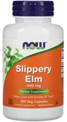 Układ pokarmowy - Now® Foods Slippery Elm (Czerwony Wiąz), 400 mg, 100 kapsułek roślinnych - miniaturka - grafika 1