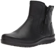 Moda i Uroda OUTLET - ECCO Damskie buty Babett Boot z krótką cholewką, czarny, 35 EU - miniaturka - grafika 1