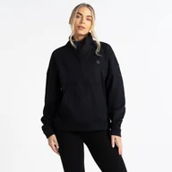 Bluzy damskie - Dare 2b - Damska Bluza z Suwakiem Recoup II Czarny, Rozmiar: 46 - miniaturka - grafika 1
