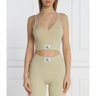 Koszulki i topy damskie - CALVIN KLEIN JEANS Top | Cropped Fit - miniaturka - grafika 1