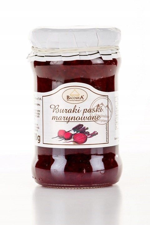 Buraki paski marynowane 290g Bacówka