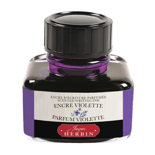 Atrament Zapachowy Jacques Herbin 30ml Fioletowy - Fiołek - Naboje i atramenty - miniaturka - grafika 1