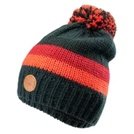 Czapki damskie - Czapka zimowa ELBRUS TEMO 1147-GREEN/CHILLI – Zielony - miniaturka - grafika 1