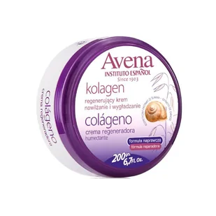Instituto Espanol INSTITUTO ESPAOL AVENA Regenerujący krem do ciała i rąk z kolagenem i ekstraktem ze śluzu ślimaka, 200 ml - Balsamy i kremy do ciała - miniaturka - grafika 3