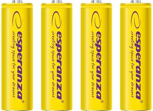 Esperanza EZA104Y akumulatorki ni-mh aa 2000mah 4szt. żółte AP_155192 - Baterie i akcesoria - miniaturka - grafika 1