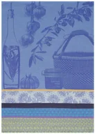Ściereczki, gąbki, czyściki - Le Jacquard Fran ais Ściereczka kuchenna Saveurs de Provence Niebieska - miniaturka - grafika 1