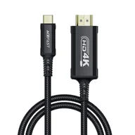 Kable - ACEFAST Kabel przewód audio-video USB-C - HDMI 4K 60Hz HDR 1.8m - czarny - miniaturka - grafika 1