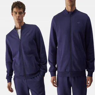 BLUZA MĘSKA BEJSBOLÓWKA BOMBERKA 4F L TSWSM1463 AW24 - Bluzy męskie - miniaturka - grafika 1