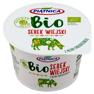 Sery - Piątnica - serek Wiejski BIO z mleka ekologicznego - miniaturka - grafika 1