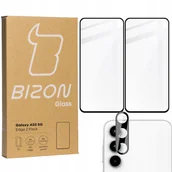 Szkła hartowane na telefon - 2x Szkło + szybka na aparat BIZON Edge 2 Pack do Galaxy A55 5G - miniaturka - grafika 1