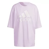 Koszulki i topy damskie - adidas Damska koszulka W Bl Bf Tee, Clpink/White, IC9860, XL - miniaturka - grafika 1