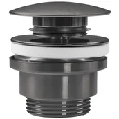 Syfony - Rea Korek umywalkowy uniwersalny klik-klak Rea Tytan - miniaturka - grafika 1