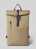 Plecaki - Plecak zwijany z kieszenią zapinaną na zamek błyskawiczny - miniaturka - grafika 1