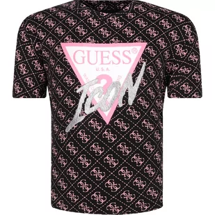 Guess T-shirt | Cropped Fit - Koszulki męskie - miniaturka - grafika 1